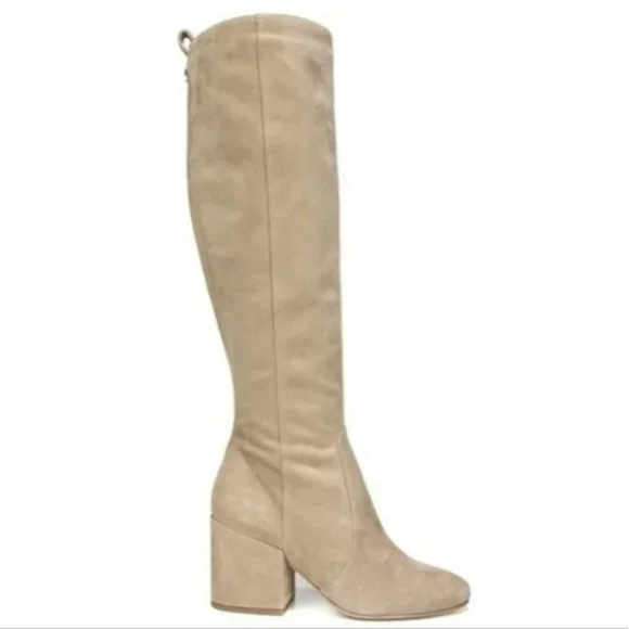 Sam Edelman Thora Knee High Boot Oatmeal -11 - Picture 4 of 6